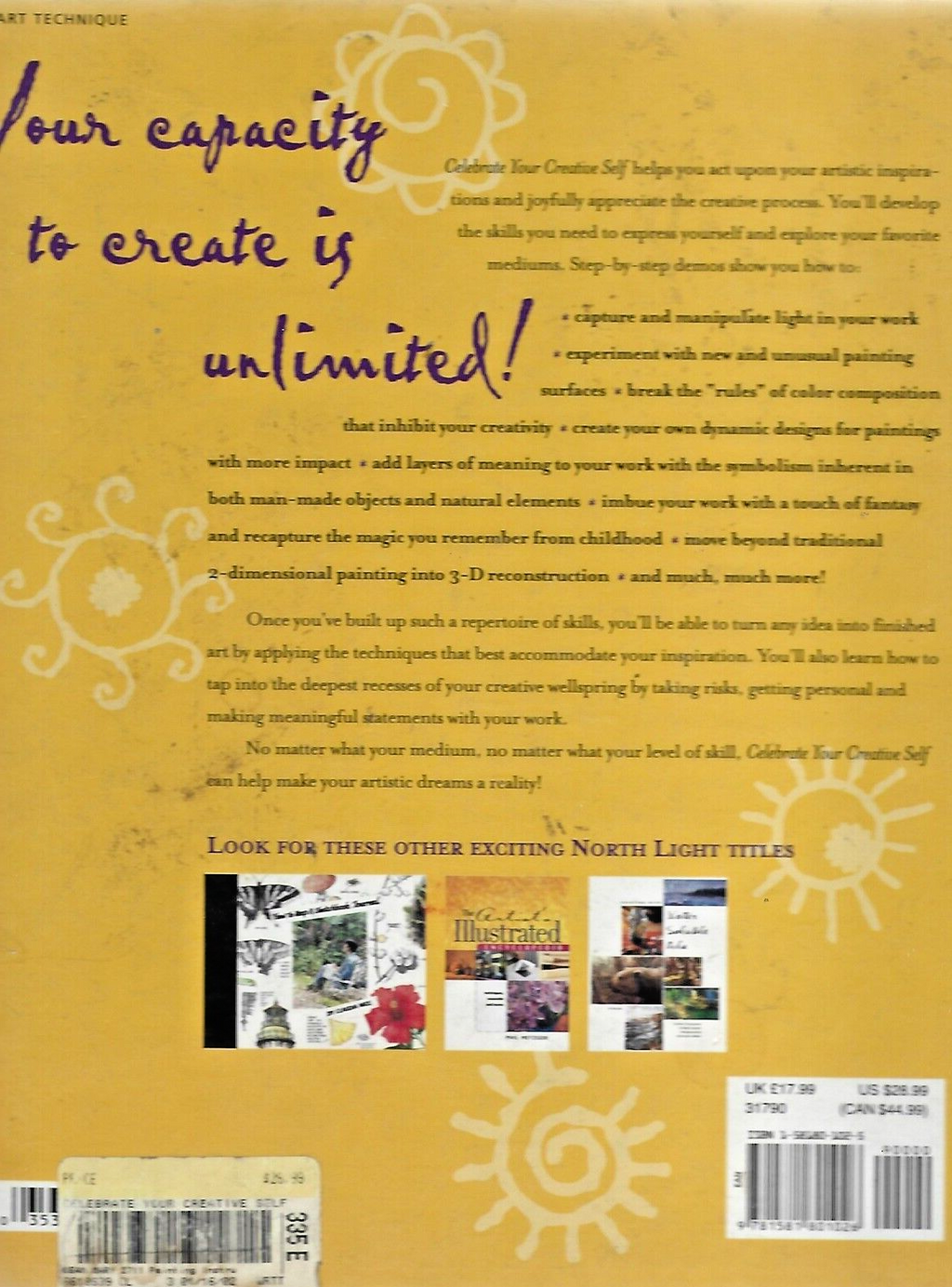 Celebrate your Creative Self by Mary Todd Beam 2001 Sprial HC               B-19