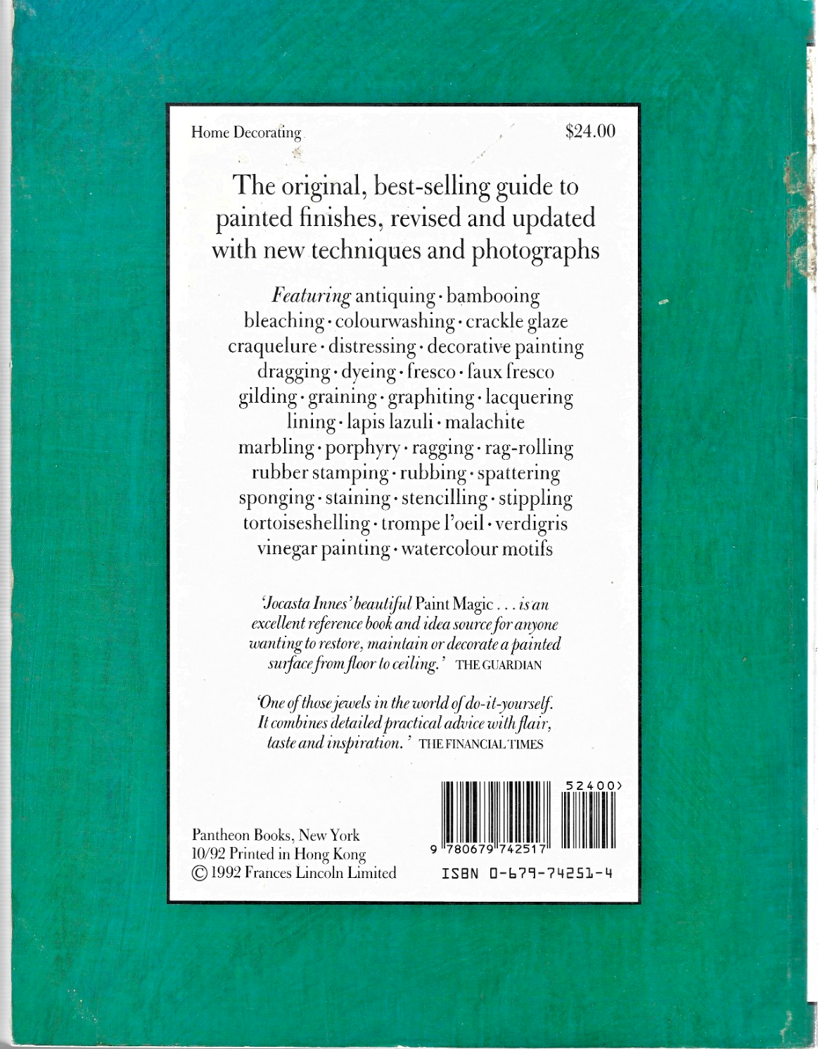 The New Paint Magic by Jocasta Innes (Paperback, 1992) B32