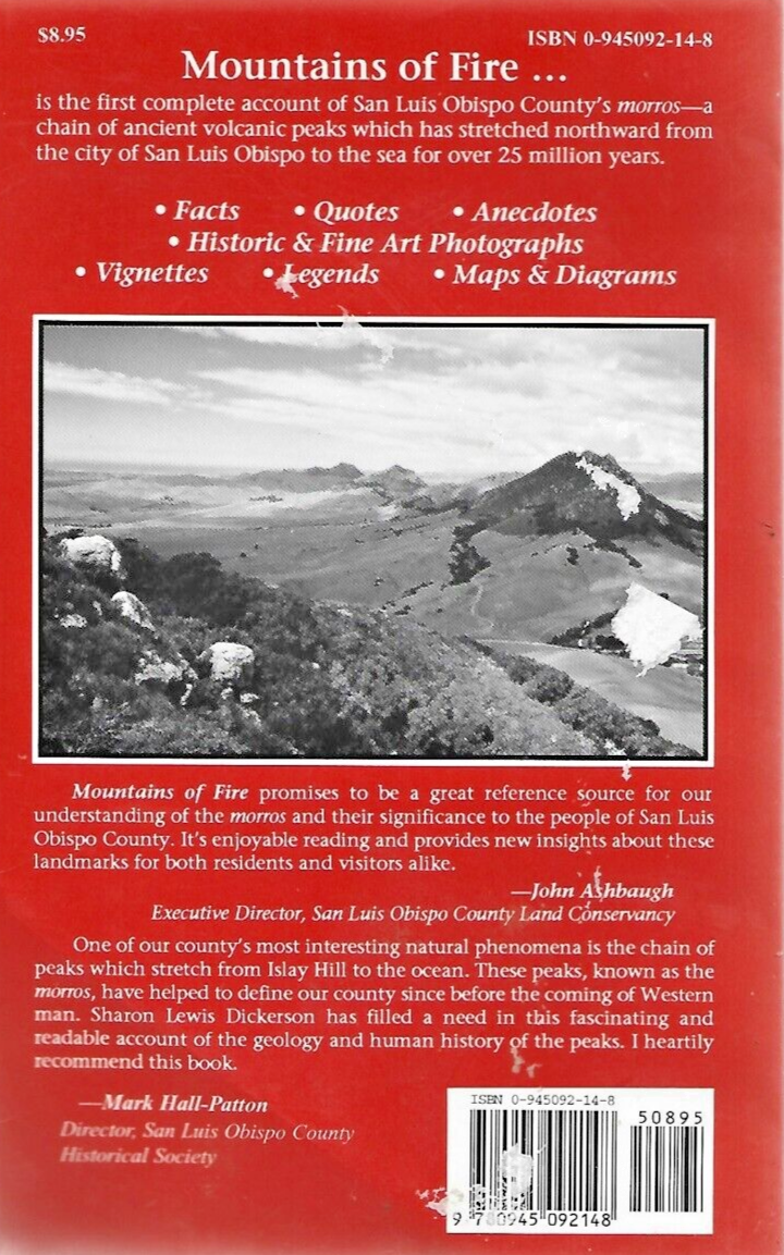 Mountains of Fire 1990 PB by Sharon Lewis Dickserson VG                     B-17