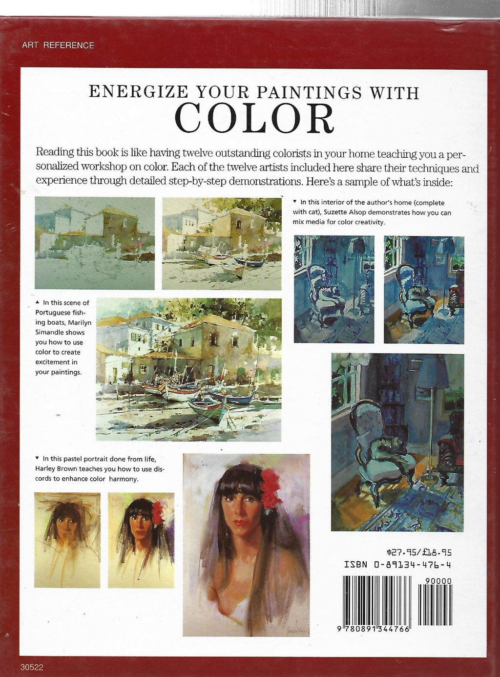 Energize Your Paintings With Color 1993 HC 1ST "MINT COND"                B-25