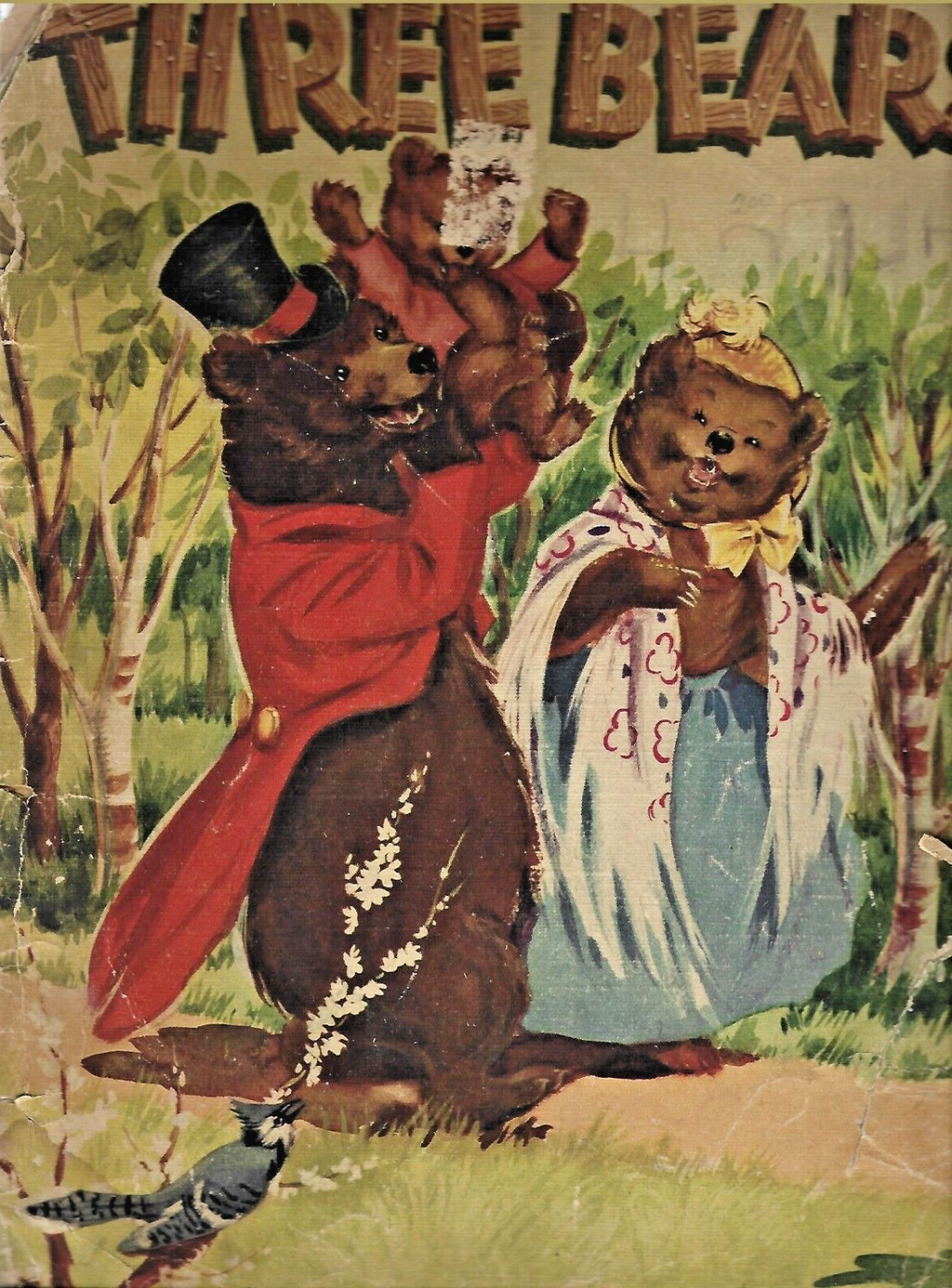 2- "RARE BOOKS" THE THREE BEARS & CARE BEARS                                B-15