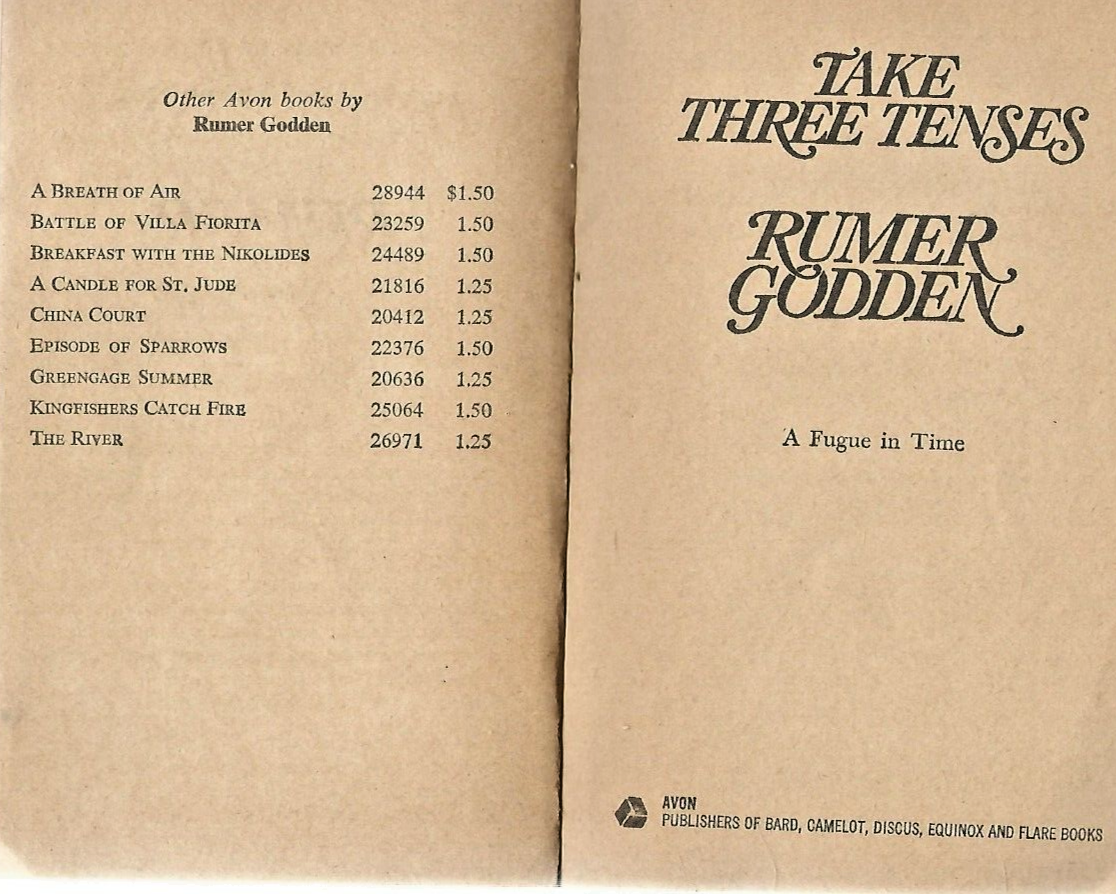 TAKE THREE TENSES 1976 PB                                                   B-11