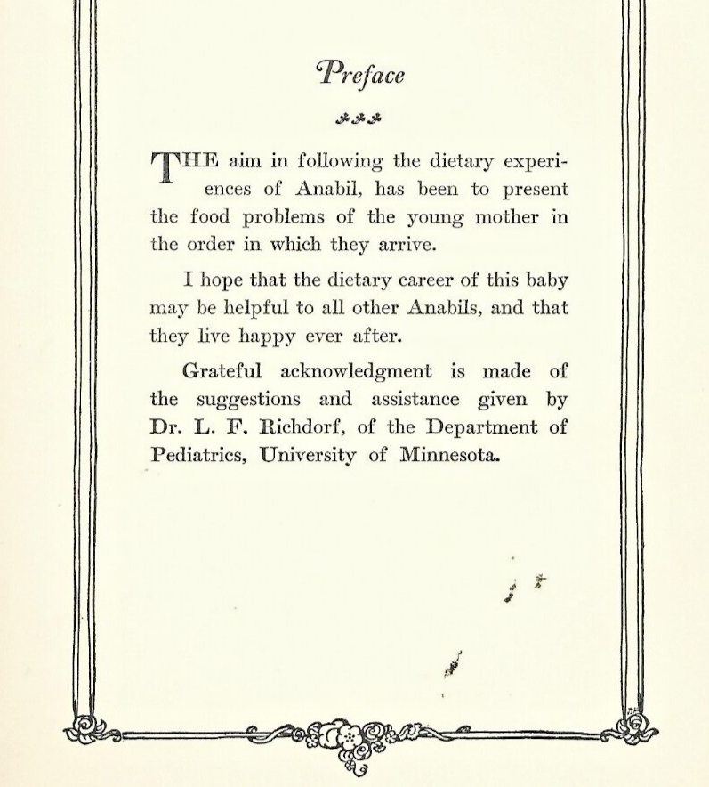 THE DIETARY ADVENTURES OF ANABIL LEE THOMAS BY GERTRUDE THOMAS               B-1
