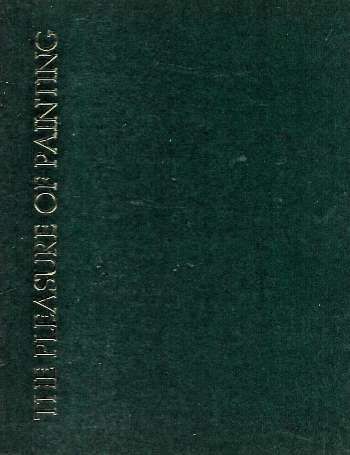 The Pleasure Of Painting by Franklin Jones 1975 HC "Very Good"              B-19