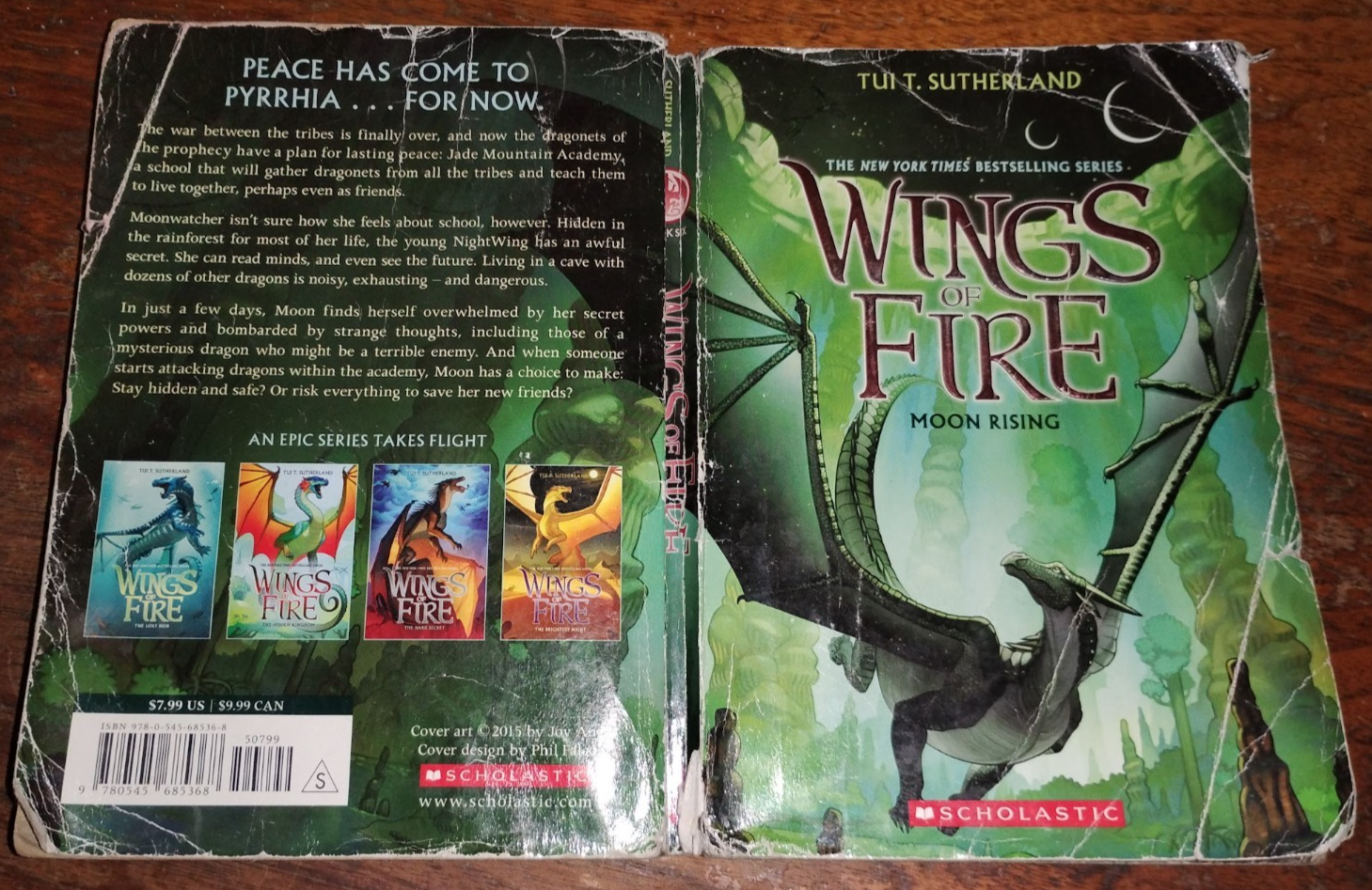 1 Bundles of 5-Books Wings of Fire by Tui T. Sutherland (See titles Below) B-33