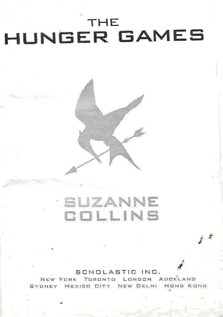 The Hunger Games by Suzanne Collins 2012  PB                                B-2