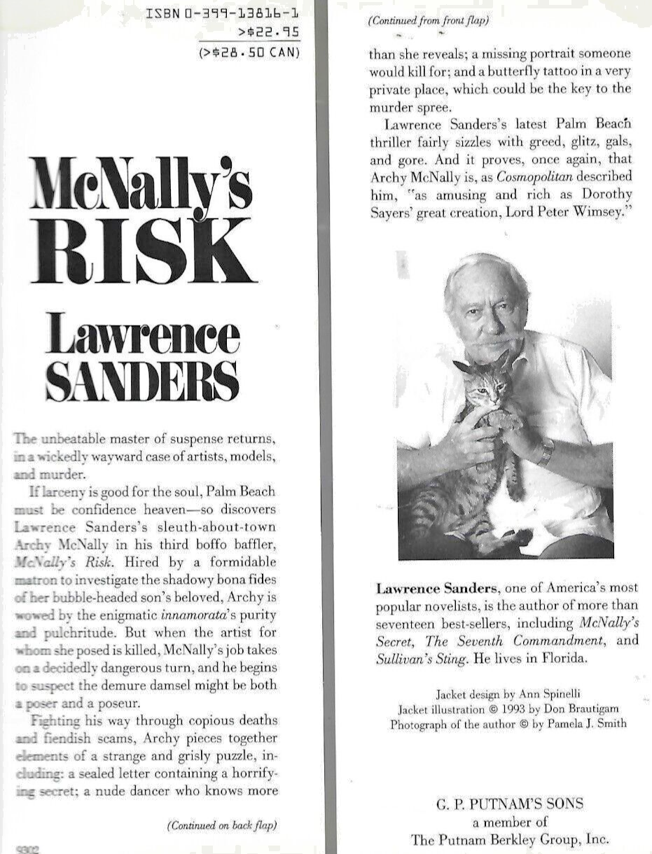 3-BOOKS by Lawrence Sander "SeeDiscription forTitles & Details              B-14