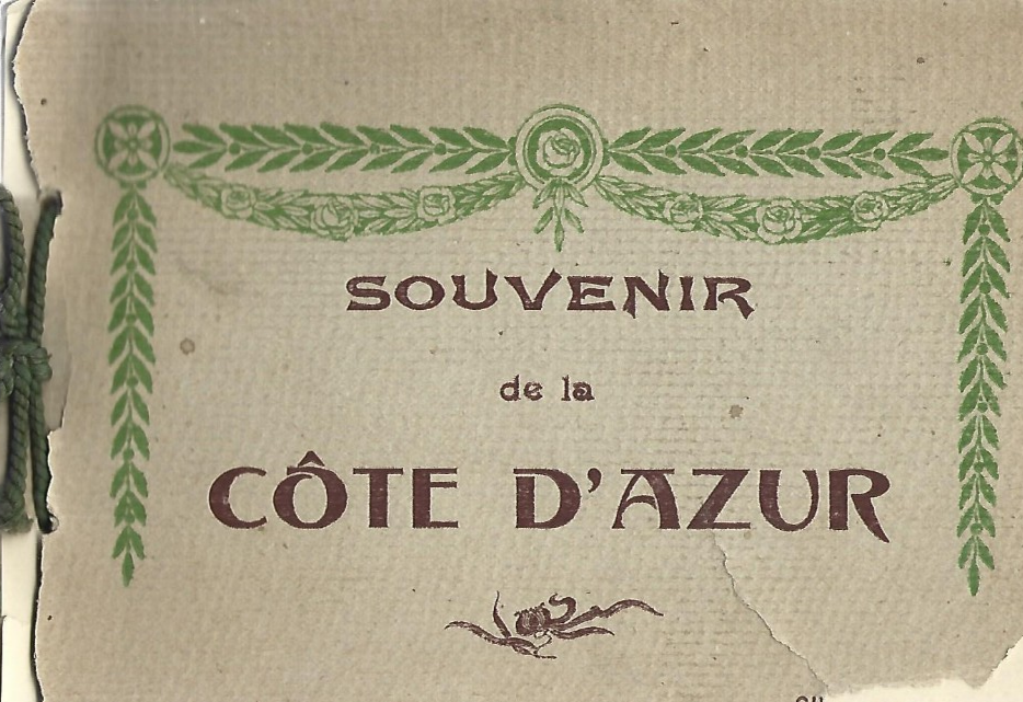 Souvenir de la COTE D' AZUR "18 Picture Cards" VG     B=3