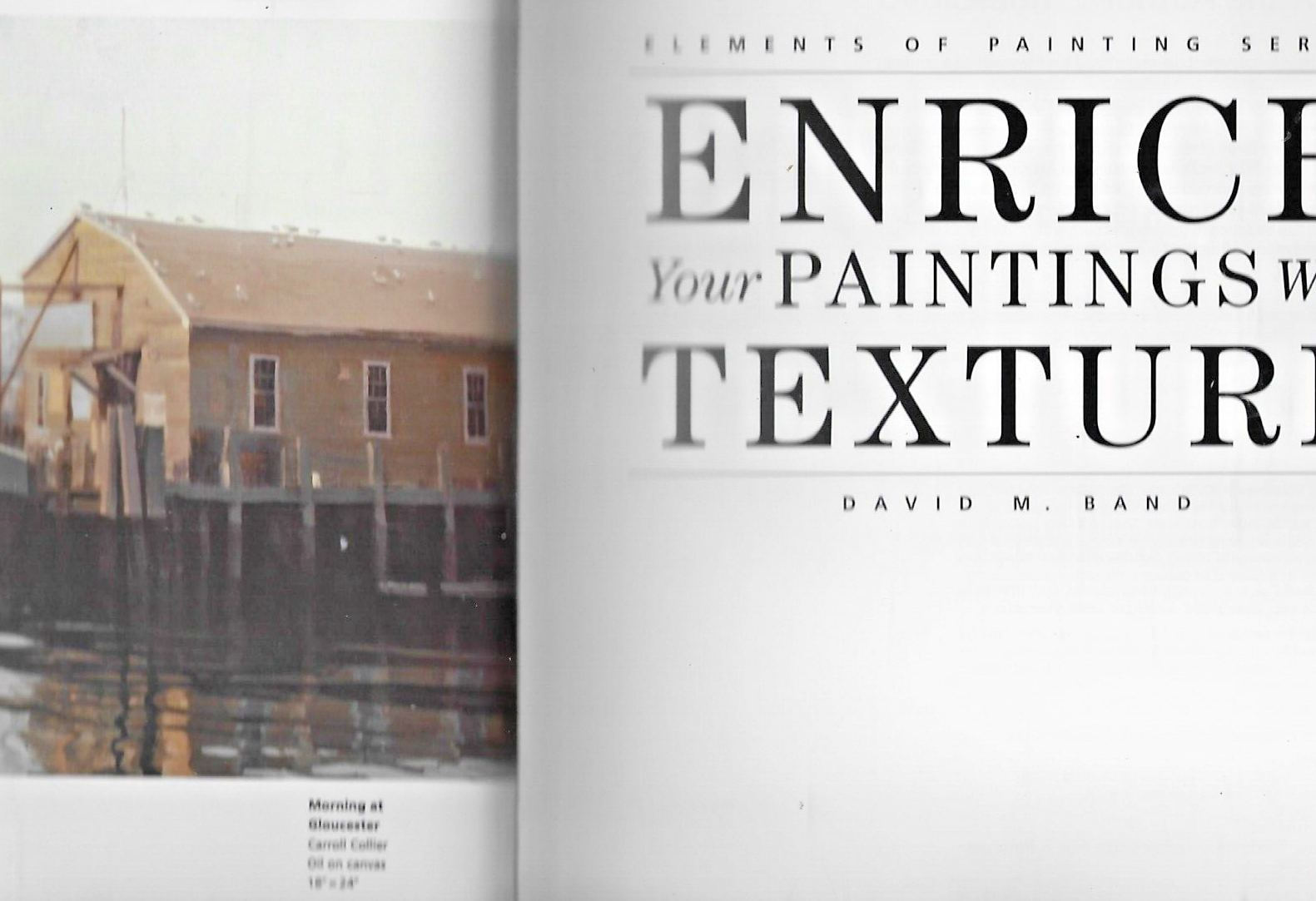Enrich your Paintings with Texture 1994 HC "Mint Condition"                 B-25