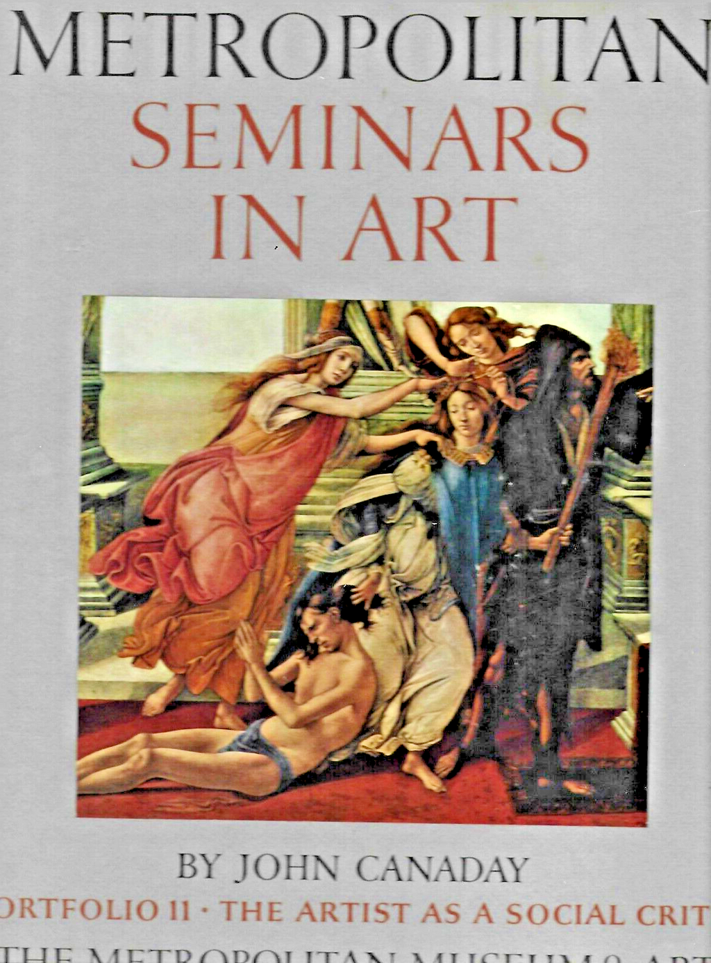 3-METROPOLITAN SEMINARS IN ART by John Canaday 1958    L-37     B-30