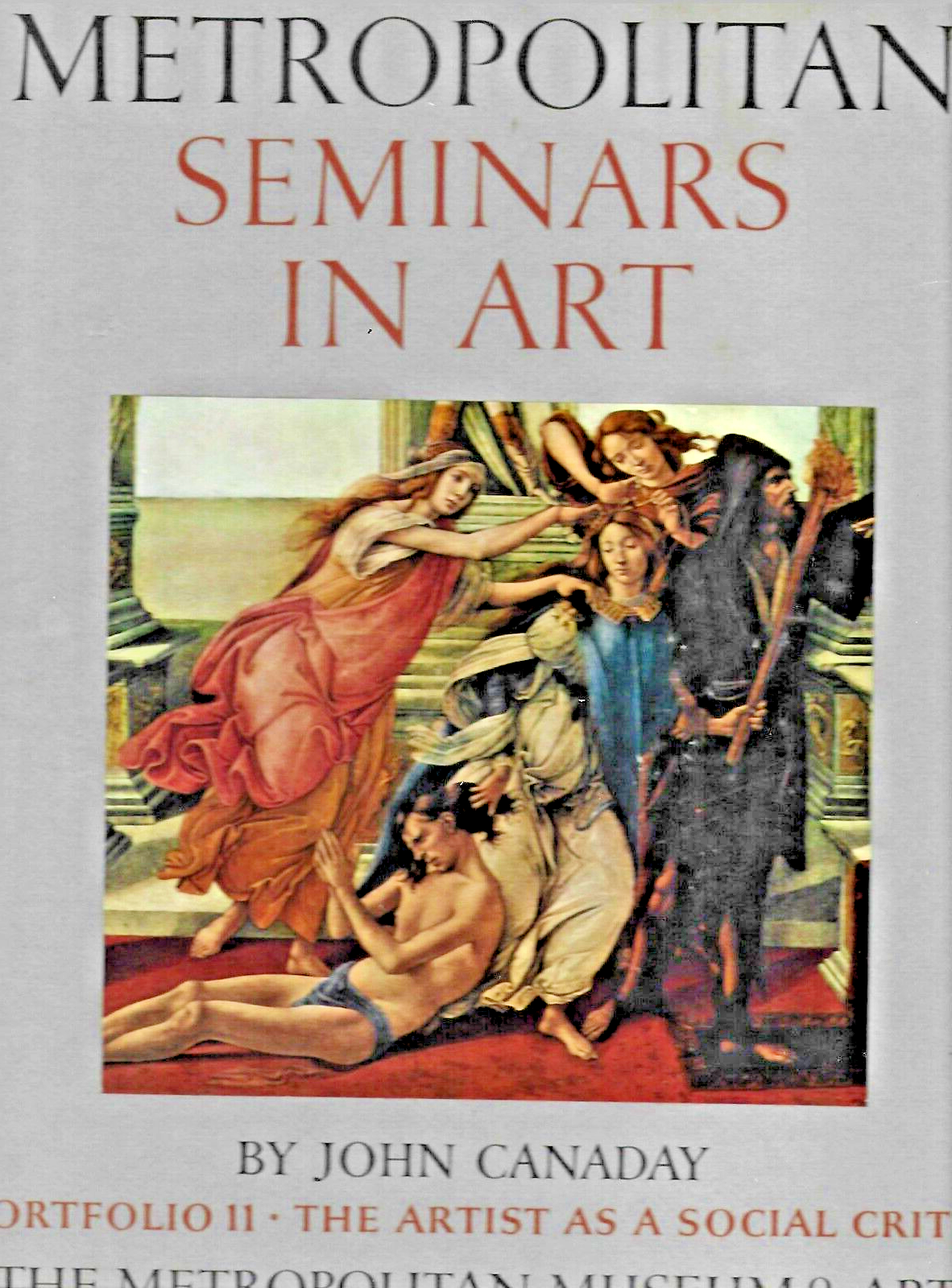 3-METROPOLITAN SEMINARS IN ART by John Canaday 1958    L-37     B-30