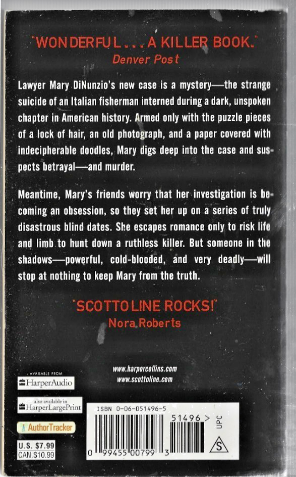 Killer Smile 2004 PB by Lisa Scottoline VG B-31