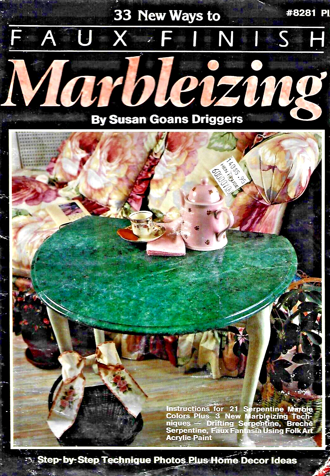FAUX FINISH MARBLEIZING by Susan Goans Driggers 1987                        B-18