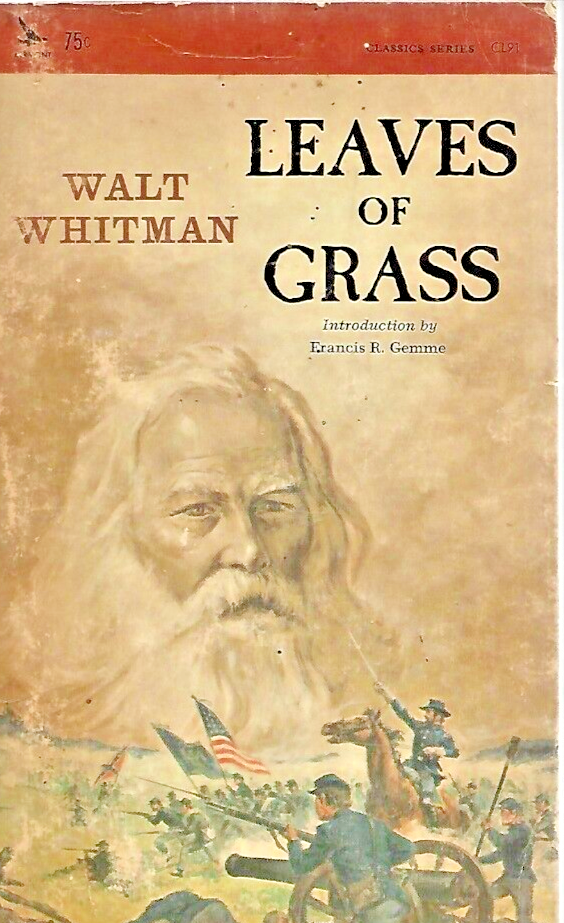 Leaves of Grass 1965 Airmont Classic by Walt Whitman"Good"                  B-26