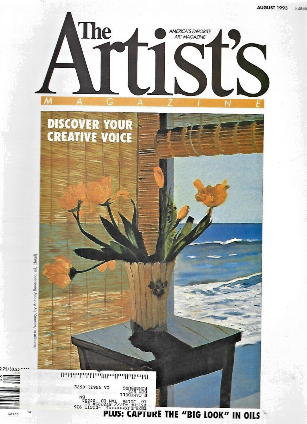 THE ARTIST'S MAGAZINE (11 Paperbacks 1993 Jan thru Nov)                     B-13
