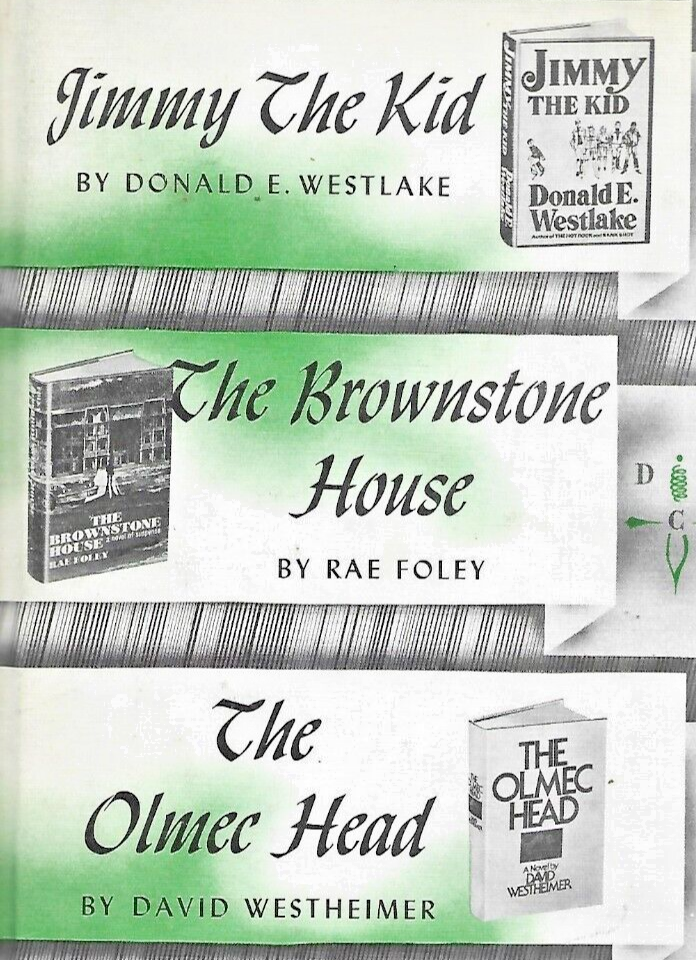 Detective Book Club H/C Book 1974 w/3stories by Walter J Black              B-10