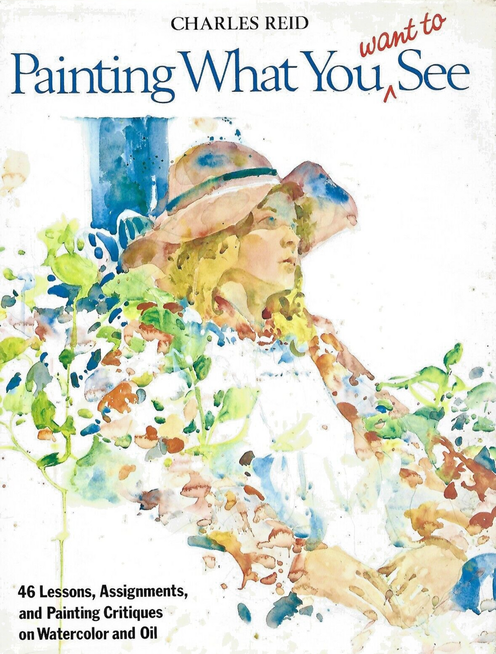 Painting What You See by Charles Reid 1983 HC "MINT Cond"                   B-25