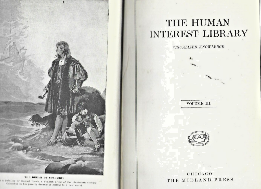 THE HUMAN INTEREST LIBARY VOLUME lll 1921 H/C                             BOX #5