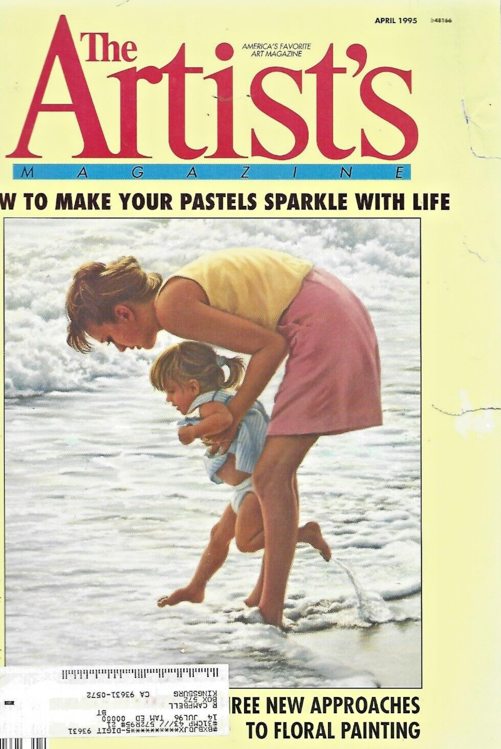 9- ARTIST'S MAGAZINES 1995 "JAN-FEB-MARCH-APRIL-MAY-JUNE-AUG-NOV-DEC          B3