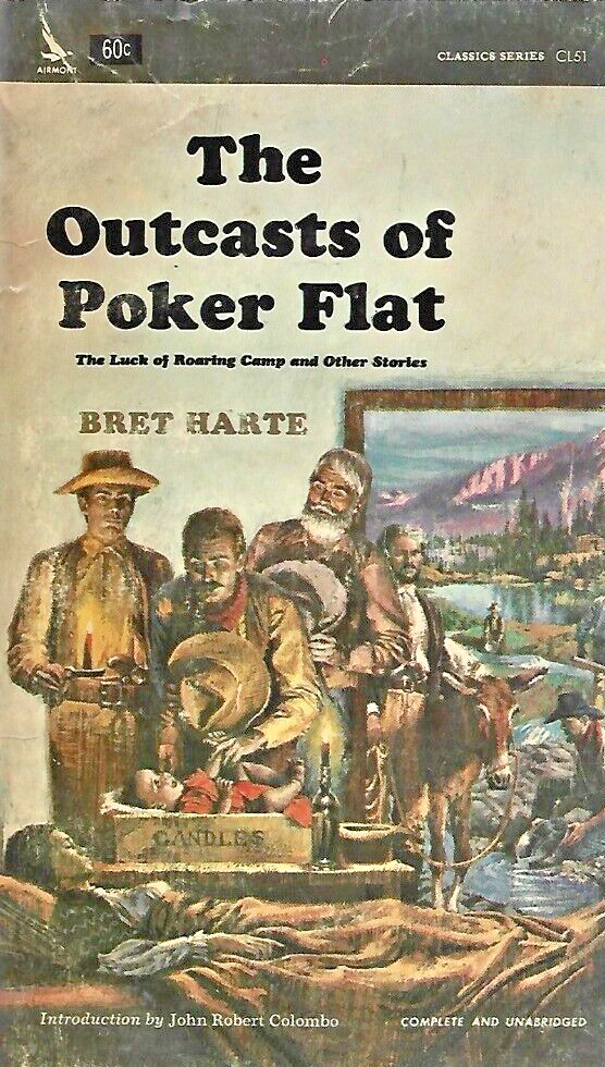 The Outcasts of Poker Flat 1964 Airmont Classic by Bret Harte               B-26