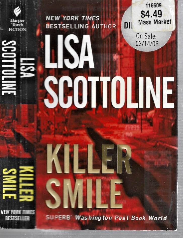 Killer Smile 2004 PB by Lisa Scottoline VG B-31