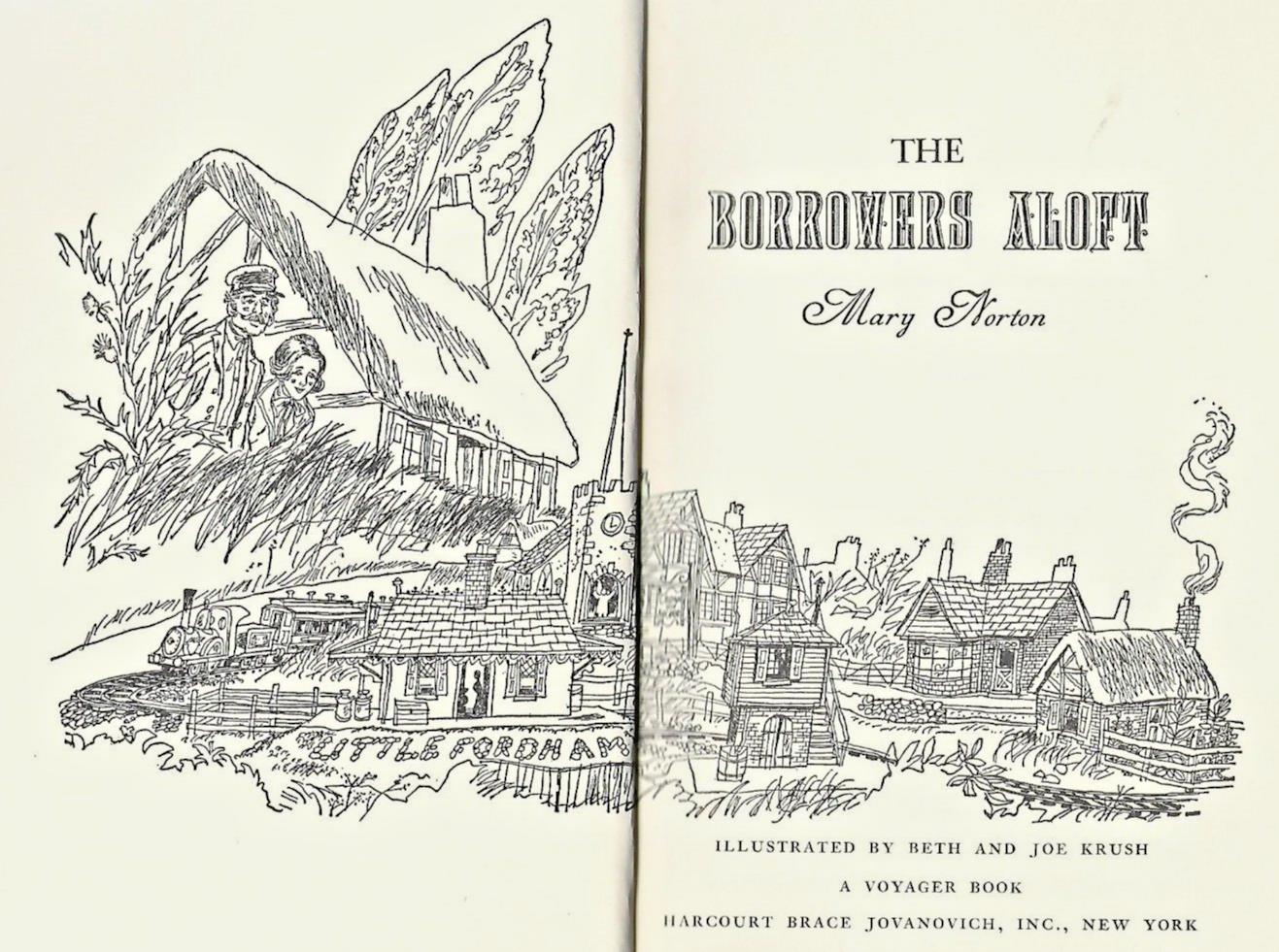 The Borrowers Aloft 1961 PB by Mary Norton "Good"                           B-29