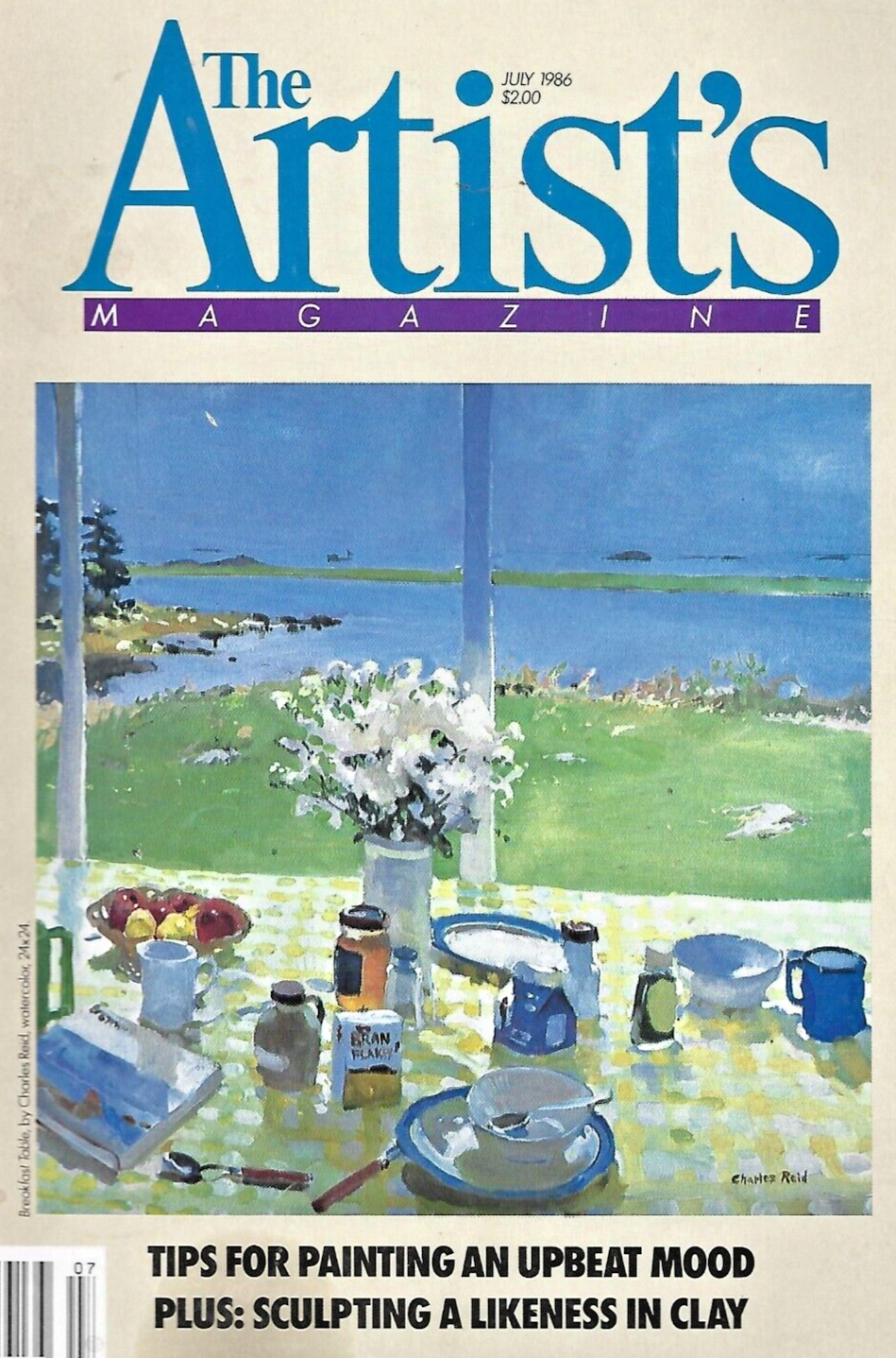 THE ARTIST'S MAGAZINE " MAY 1986- JULY 1986-FEBRUARY 2001- MARCH 2001 "     B-13