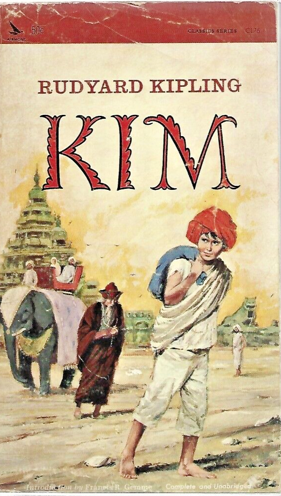 Kim A 1965 Airmont Classic Paperback by Rudyard Kipling VG B-17