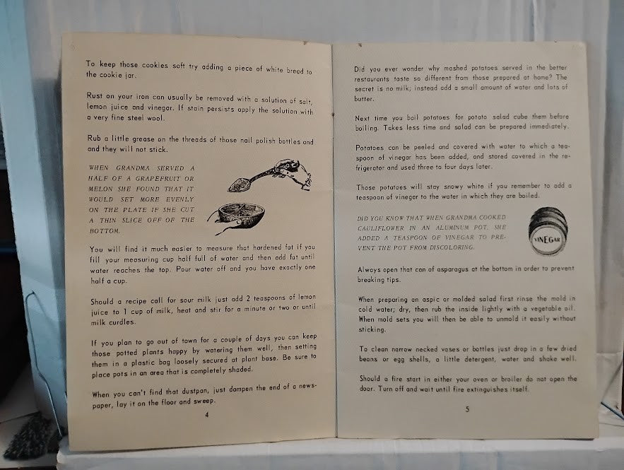 Grandma...What Do I Do If? - Paperback - Vintage 1969  M. Kenyon  B-6