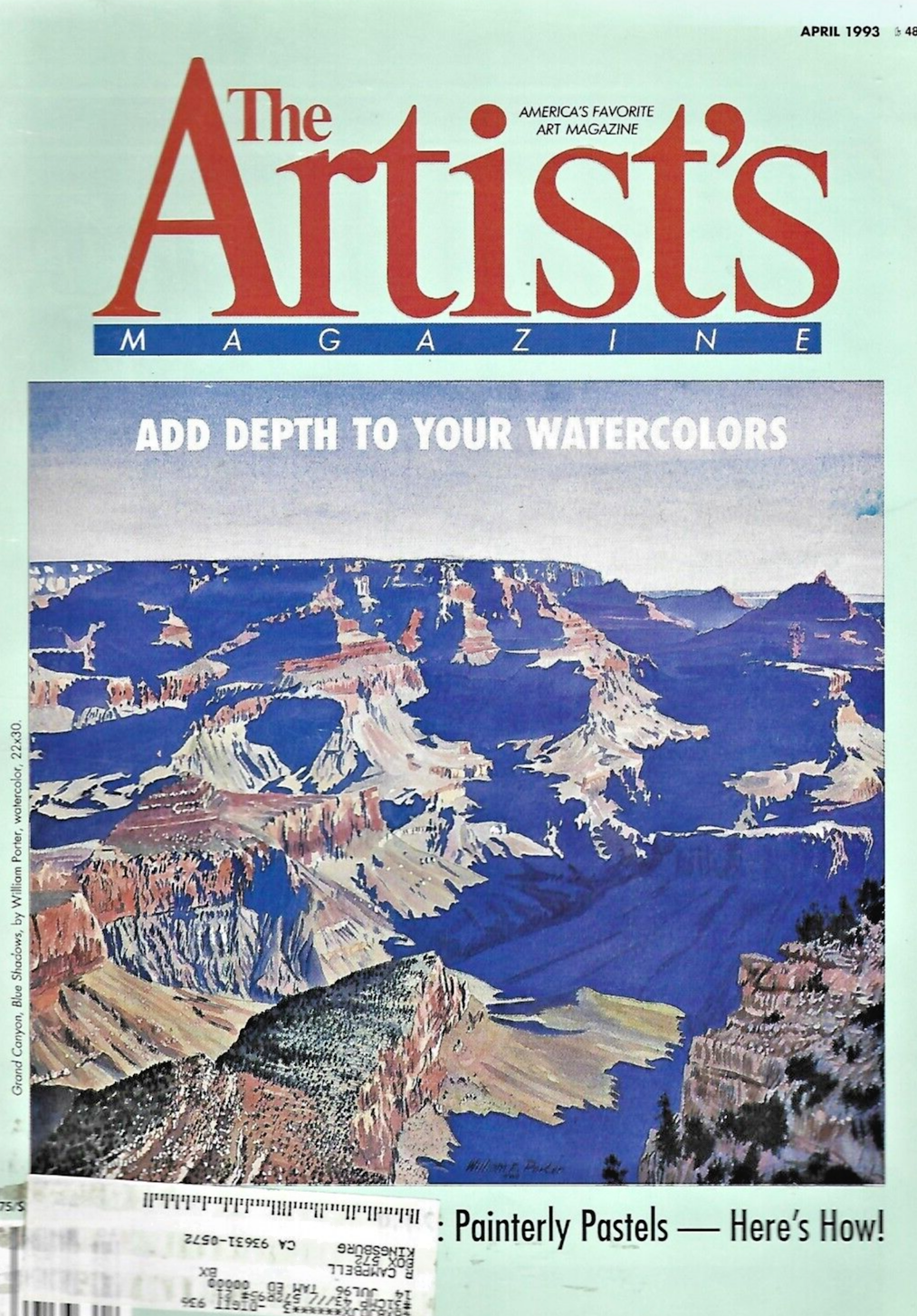 THE ARTIST'S MAGAZINE (11 Paperbacks 1993 Jan thru Nov)                     B-13