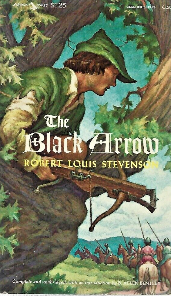 The Black Arrow A 1963 Airmont Classic by Robert L Steveson VG B-16