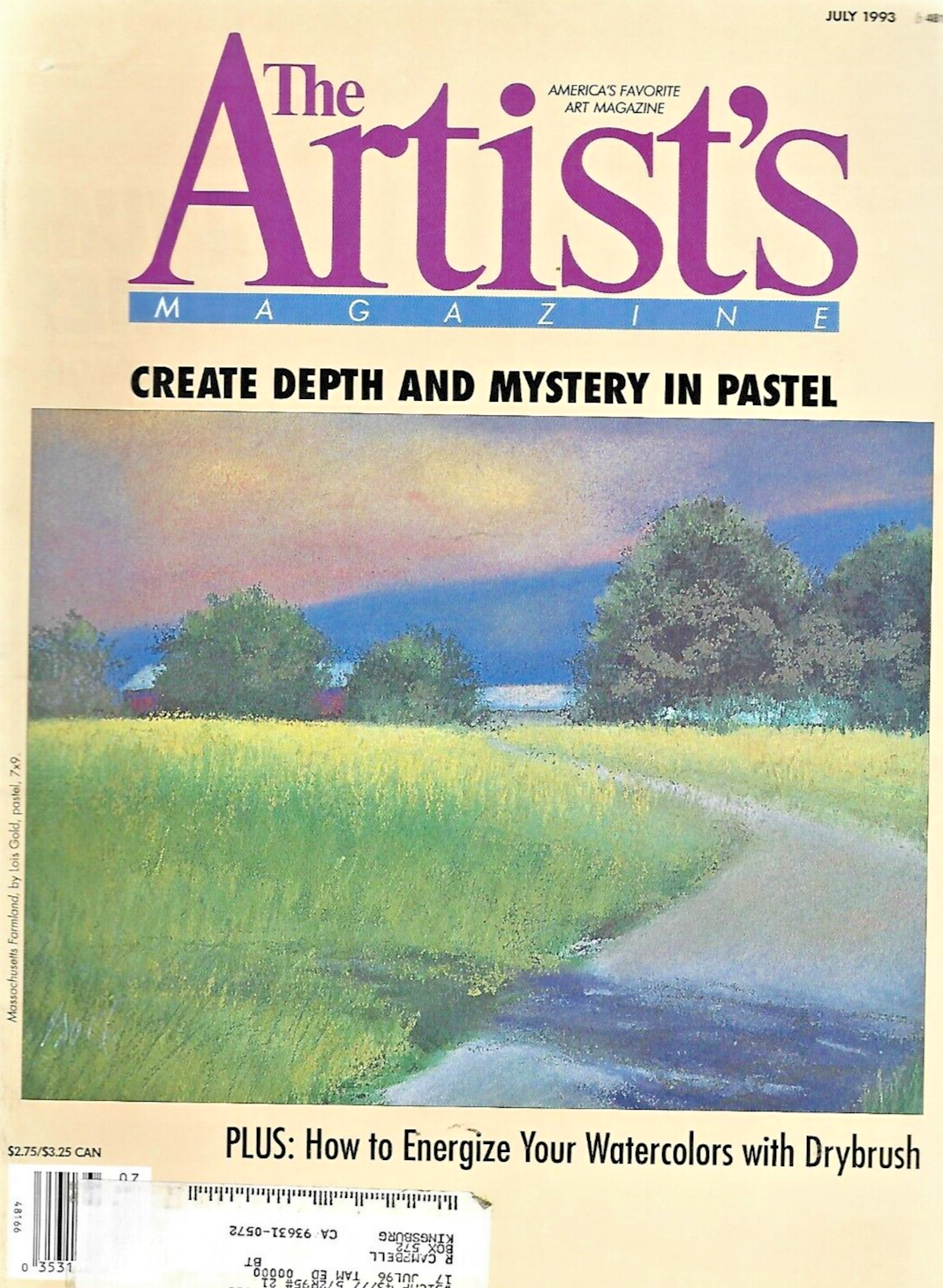 THE ARTIST'S MAGAZINE (11 Paperbacks 1993 Jan thru Nov)                     B-13