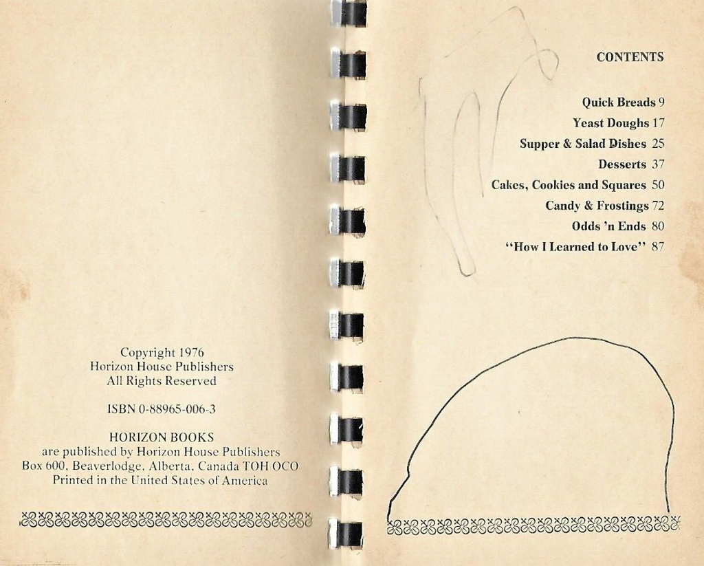CHOCOLATE CAKE AND ONIONS --- WITH LOVE by Marilynne E Foster                B-6