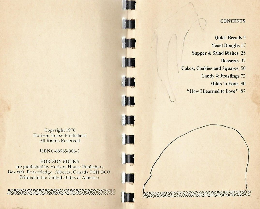 CHOCOLATE CAKE AND ONIONS --- WITH LOVE by Marilynne E Foster                B-6