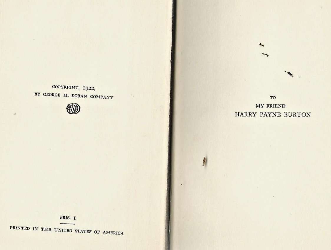 ERIS    by       ROBRERT W CHAMBERS      B-8