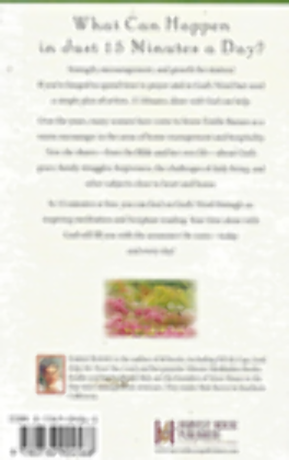 15 Minutes Alone with God by Emilie Barnes  1994 Trade Paperback            B-4