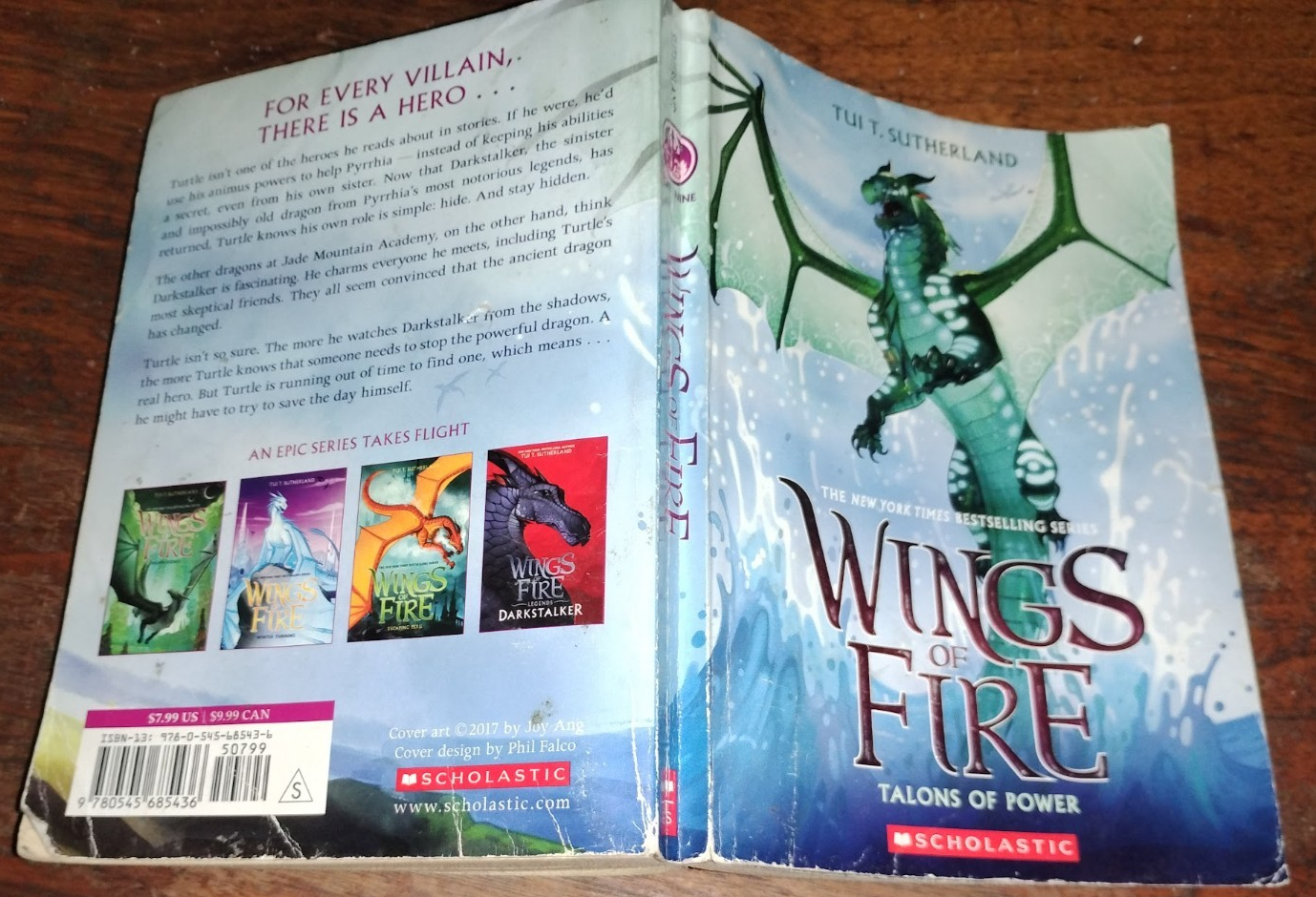 1 Bundles of 5-Books Wings of Fire by Tui T. Sutherland (See titles Below) B-33