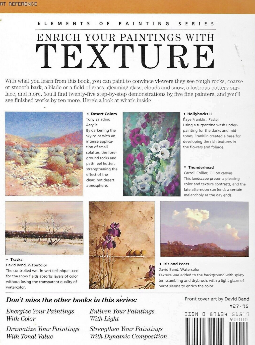Enrich your Paintings with Texture 1994 HC "Mint Condition"                 B-25