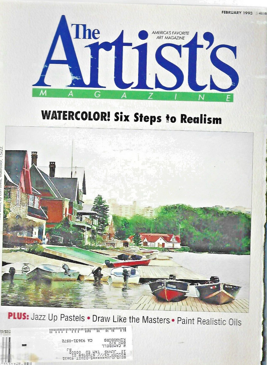 THE ARTIST'S MAGAZINE (11 Paperbacks 1993 Jan thru Nov)                     B-13