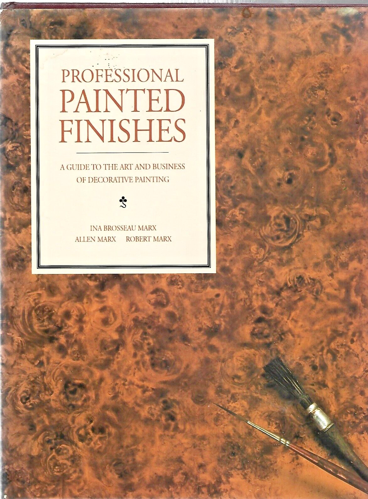 Professional Painted Finishes 1991 HC 1st Printing by Ina Marx "VG"           B6