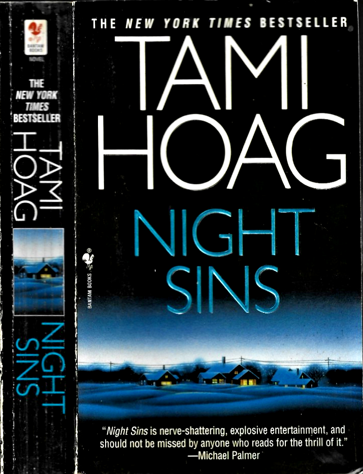 Night Sins by Tami Hoag / 1995  Paperback Thriller   B31