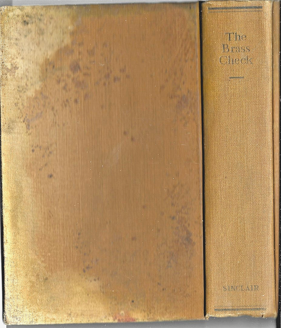 The Brass Check by Upton Sinclair 1920 H/C Good  B-31