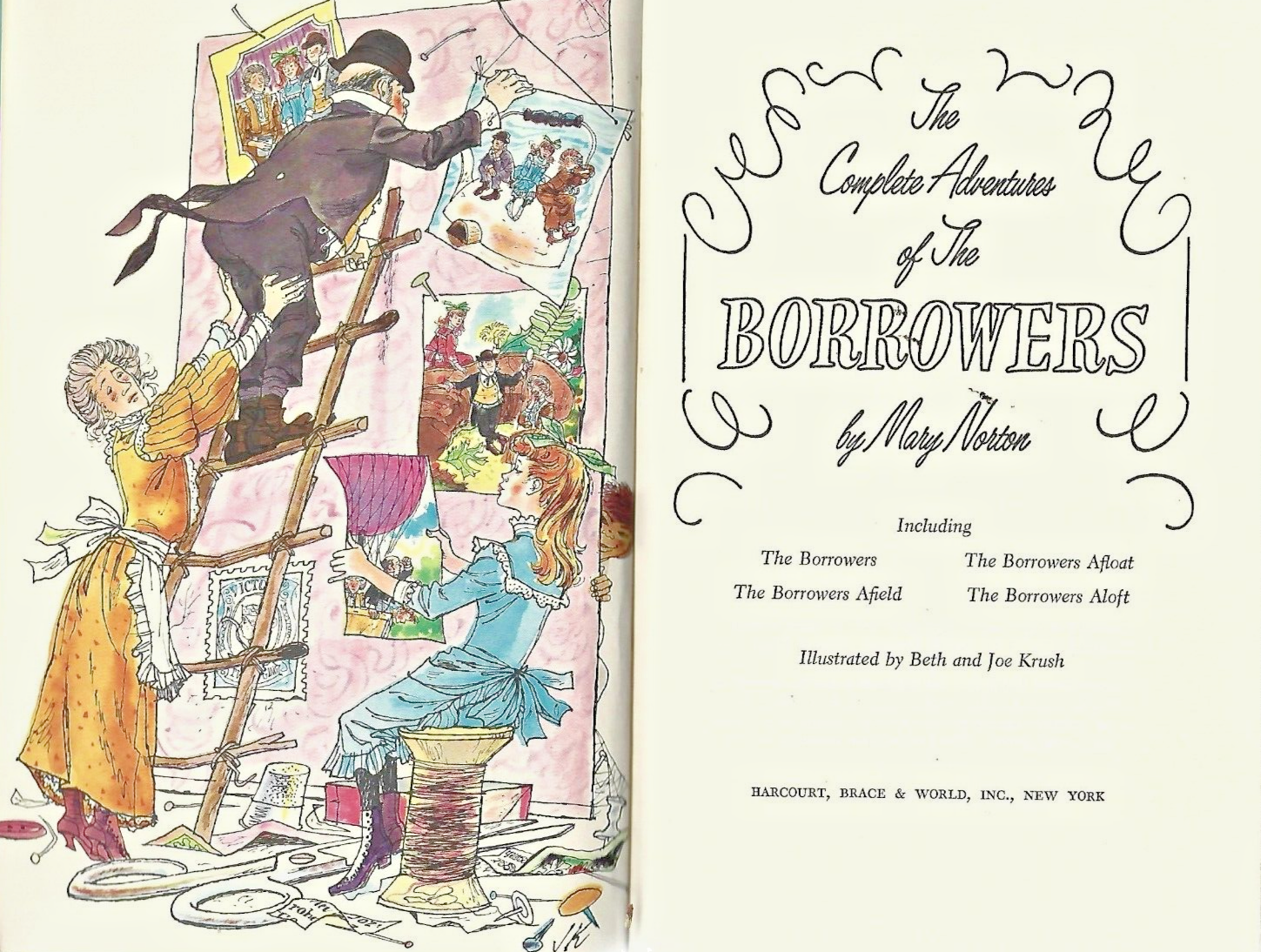 THE COMPLETE ADVENTURES of the BORROWERS                 B-1