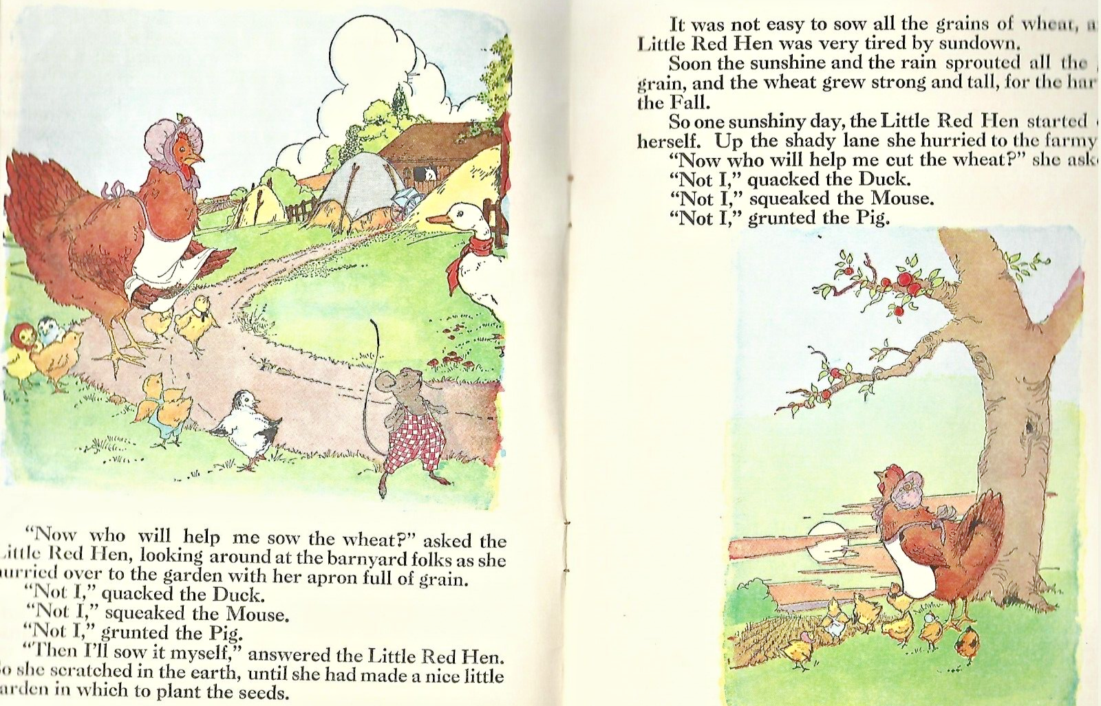 The Little Red Hen & the Grain of Wheat 1932                                 B-6