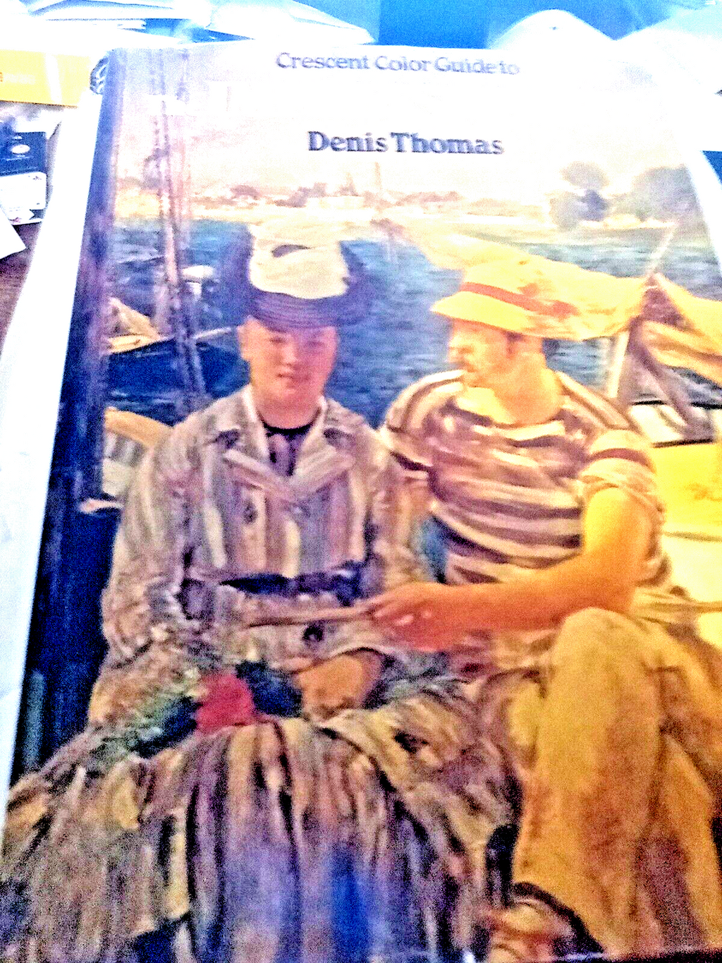 Cresent Color Guide to the Impressionists by Denis Thomas 1987 HC           B-9