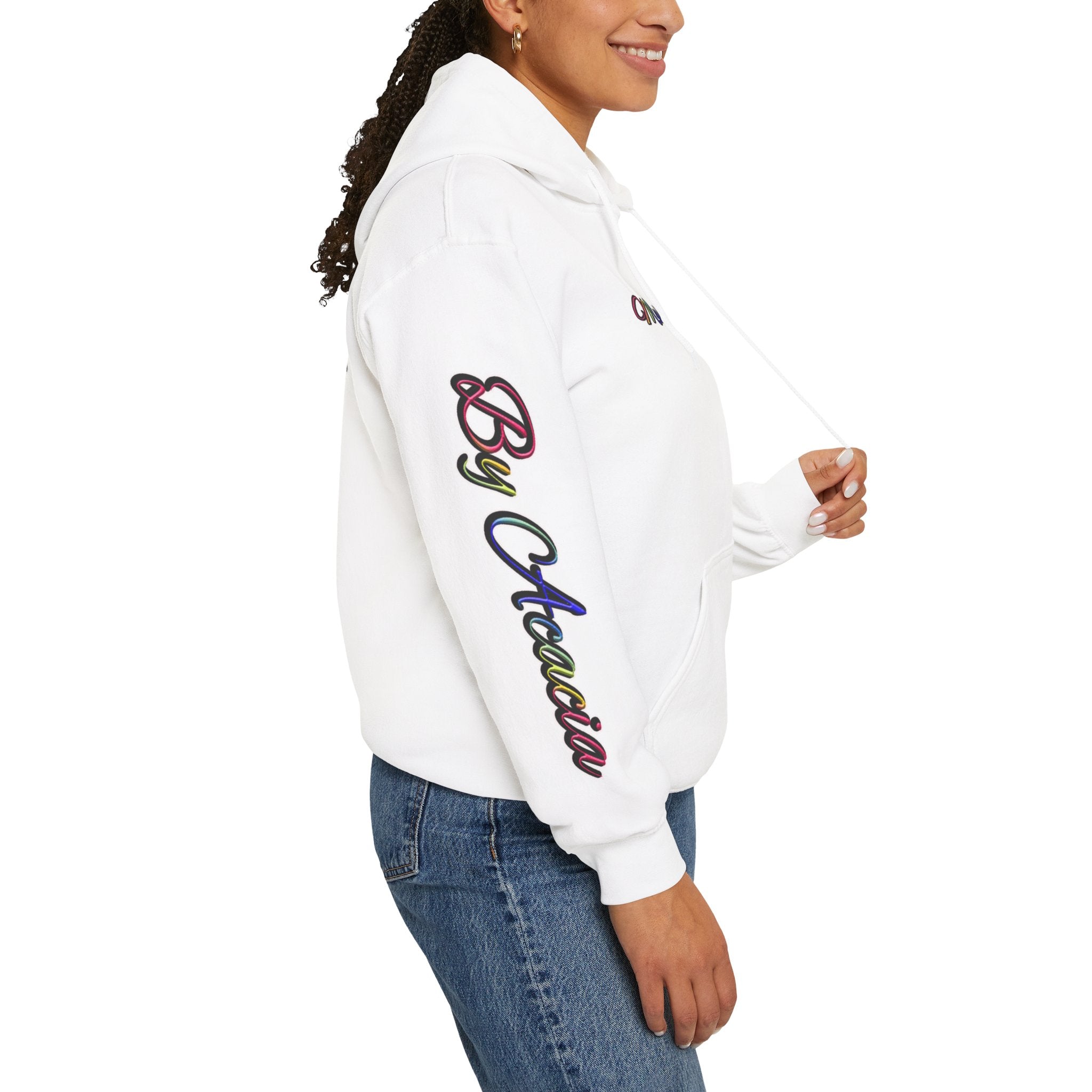 Music Is Life Hoodie — Colorful Watercolor Note Graphic Pullover