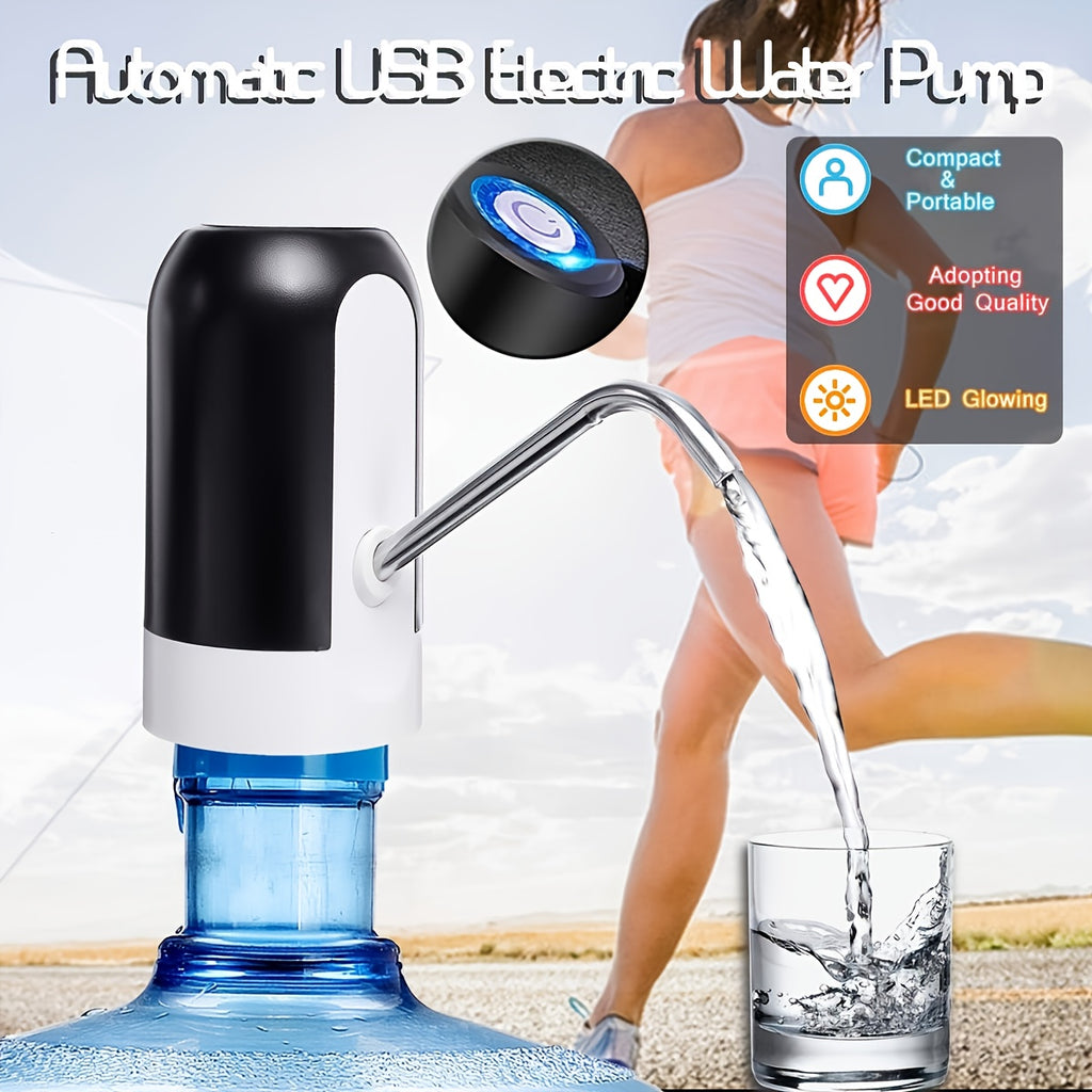 Sanhao Electric Water Bottle Pump with USB- Automatic Operation,