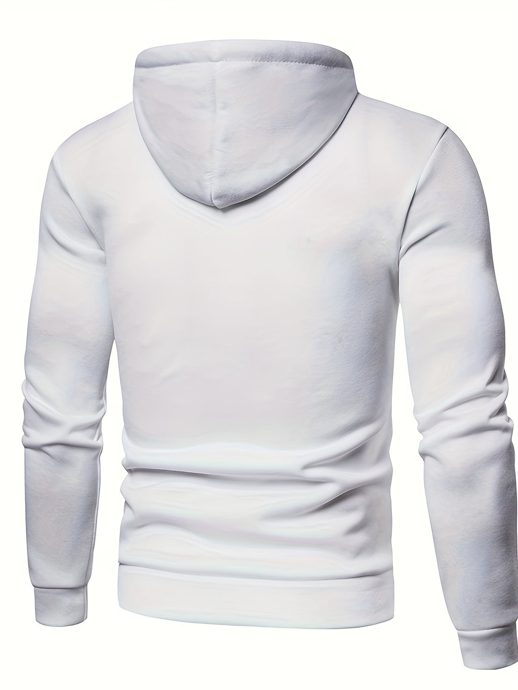 Men's Stylish Polka Dot Hooded Sweatshirt Jacket - Casual Sports Fashion for Winter & Autumn - Zip-Up Drawstring Hoodie with Pockets