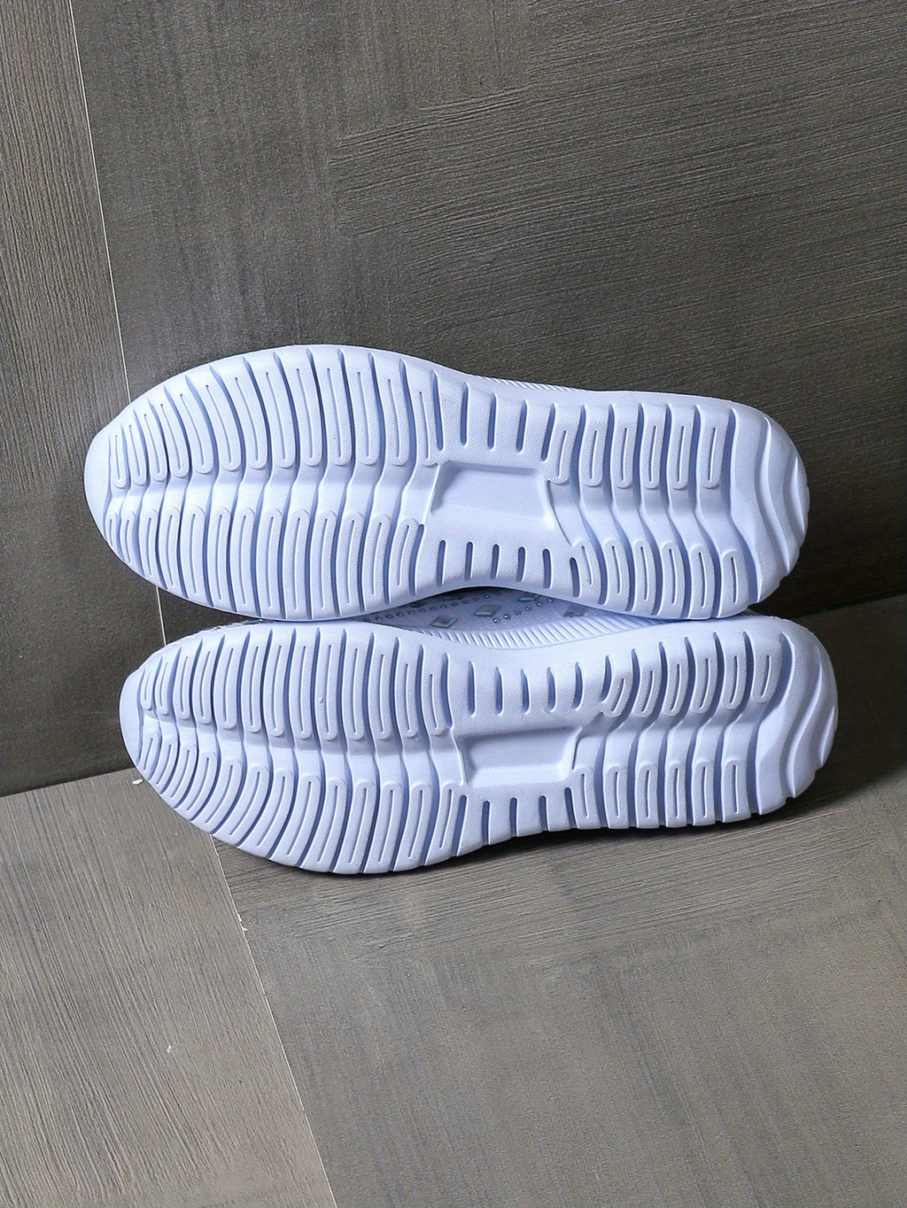 Women's Slip On Sock Shoes, Rhinestone Decor Knitting Low Top Sports Shoes, Breathable Walking Sneakers