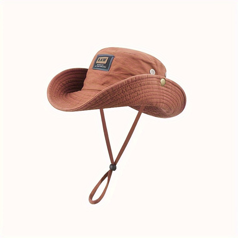 Unisex Soft Bucket Hat - Wide Brim, UV Protection - Quick-Drying & Lightweight - Ideal for Fishing, Hiking, Beach & Sports
